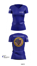 LaBelle Criminal Justice Academy 31997557 Women's Short Sleeve V-neck Shirt - 102