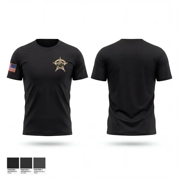 Short Sleeve Performance Shirt, Starke County Sheriff's Office, Police, Teamtime, Team time, sublimation, custom sports apparel, team uniforms, spirit wear, spiritwear, sports uniforms, custom shirts, team store, custom team store, fundraiser sports, apparel fundraiser