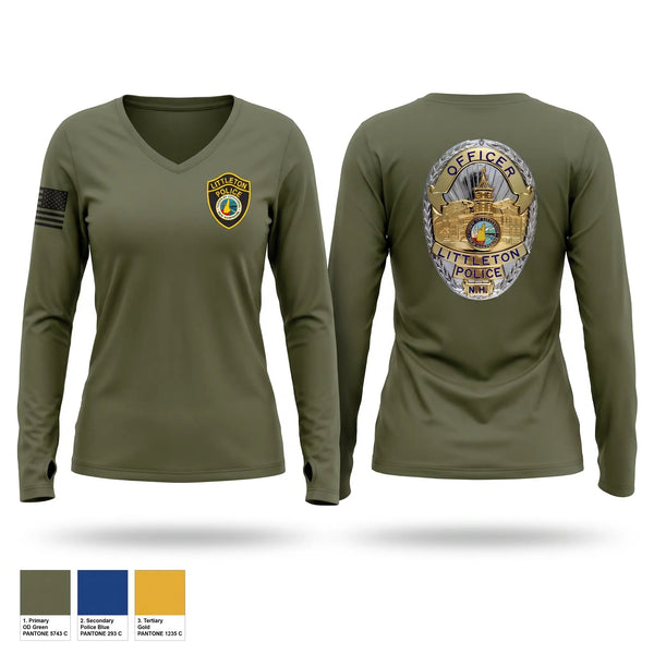 Old School Cotton Feel Shirt, Littleton NH Police Department, Police, Teamtime, Team time, sublimation, custom sports apparel, team uniforms, spirit wear, spiritwear, sports uniforms, custom shirts, team store, custom team store, fundraiser sports, apparel fundraiser