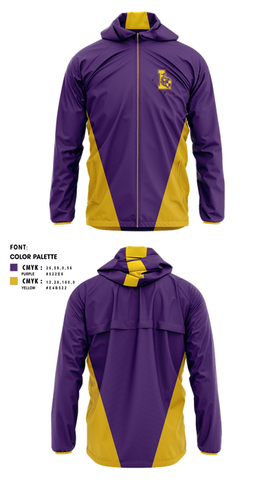 Lynwood High School 52856874 Windbreaker - 5