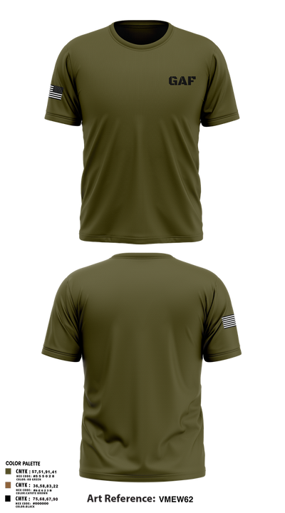 GAF 55246472 Old School Cotton Feel Shirt - 1