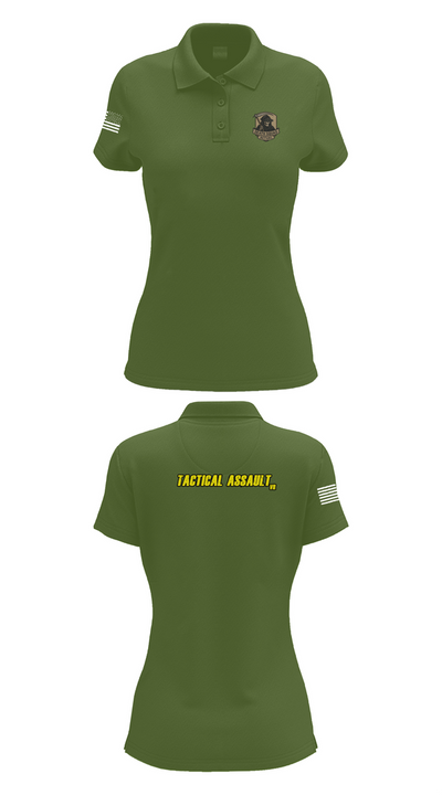 Death Squad Actual 36705181 Women's Short Sleeve Performance Polo  - 18