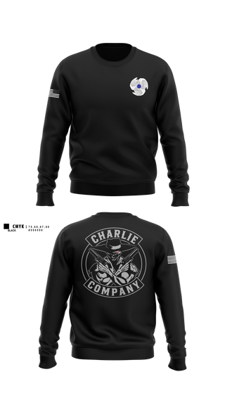 Crew Neck Sweatshirt, C CO 1-222 AVN REGT, Army, Teamtime, Team time, sublimation, custom sports apparel, team uniforms, spirit wear, spiritwear, sports uniforms, custom shirts, team store, custom team store, fundraiser sports, apparel fundraiser
