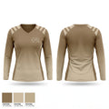 SOUTH PANOLA AFJROTC LDR TEAMSSPHS AFJROTC LDR TEAMS Women's Long Sleeve V-neck Shirt - 1