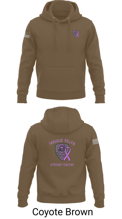 Tesuque Police Dept 47912639 Hoodie - 17