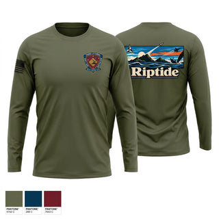 Long Sleeve Performance Shirt, 3d Littoral Anti-Air Battalion, Marines, Teamtime, Team time, sublimation, custom sports apparel, team uniforms, spirit wear, spiritwear, sports uniforms, custom shirts, team store, custom team store, fundraiser sports, apparel fundraiser