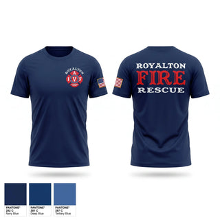Short Sleeve Performance Shirt, Royalton Fire Rescue, Fire Department, Teamtime, Team time, sublimation, custom sports apparel, team uniforms, spirit wear, spiritwear, sports uniforms, custom shirts, team store, custom team store, fundraiser sports, apparel fundraiser