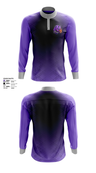 Quarter Zip Jacket, RBC Renegade Elite Rhinos, Men's Basketball, Teamtime, Team time, sublimation, custom sports apparel, team uniforms, spirit wear, spiritwear, sports uniforms, custom shirts, team store, custom team store, fundraiser sports, apparel fundraiser