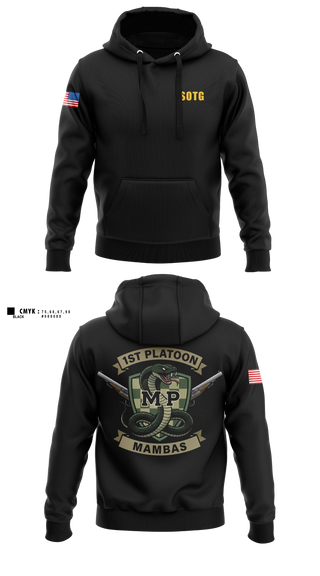 Hoodie, 410TH Military Police Mambas, Army, Teamtime, Team time, sublimation, custom sports apparel, team uniforms, spirit wear, spiritwear, sports uniforms, custom shirts, team store, custom team store, fundraiser sports, apparel fundraiser