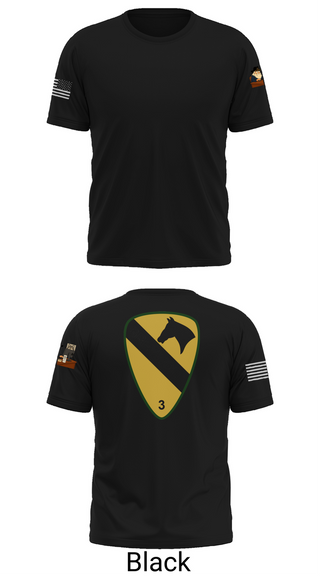 Old School Cotton Feel Shirt, 1st cav Div 3abct, , Teamtime, Team time, sublimation, custom sports apparel, team uniforms, spirit wear, spiritwear, sports uniforms, custom shirts, team store, custom team store, fundraiser sports, apparel fundraiser