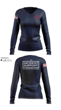 ITI Disaster Rescue and Response Women's Long Sleeve V-neck Shirt - 21