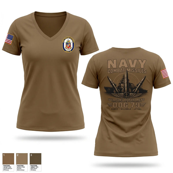 Womens Short Sleeve Vneck Shirt, Oscar Austin, Navy, Teamtime, Team time, sublimation, custom sports apparel, team uniforms, spirit wear, spiritwear, sports uniforms, custom shirts, team store, custom team store, fundraiser sports, apparel fundraiser
