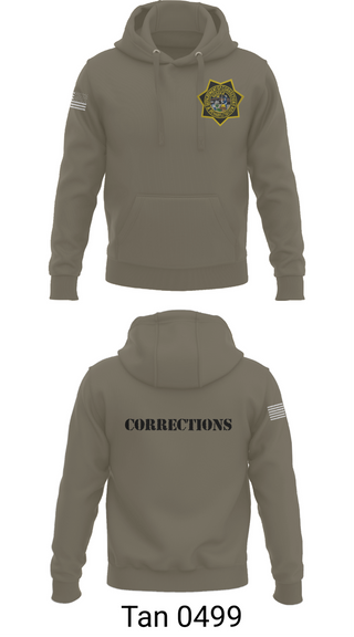 Hoodie, CDCR, Police, Teamtime, Team time, sublimation, custom sports apparel, team uniforms, spirit wear, spiritwear, sports uniforms, custom shirts, team store, custom team store, fundraiser sports, apparel fundraiser