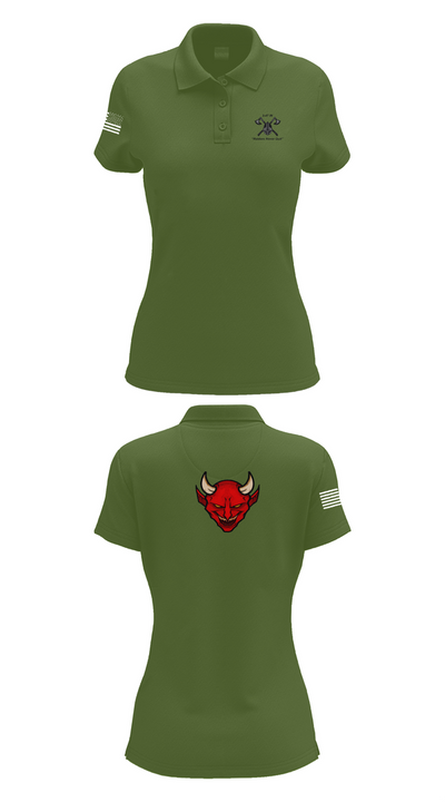 D Co 3-47 75831418 Women's Short Sleeve Performance Polo  - 55