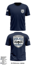 North Branch Police Dept. 88916958 Short Sleeve Performance Shirt - 4