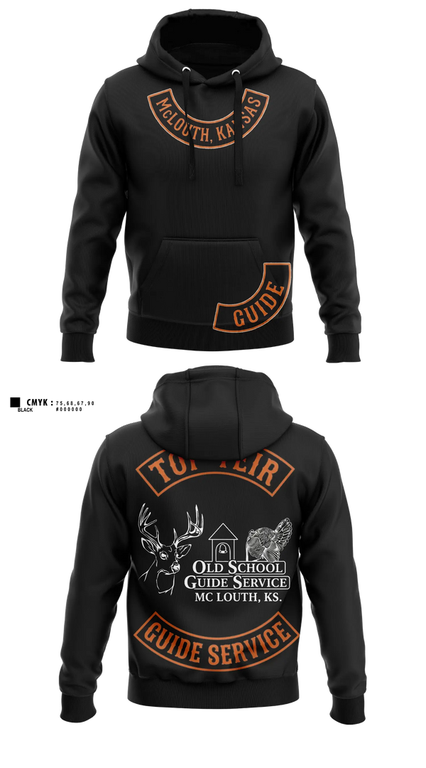 Hoodie, Old School Guide Service, , Teamtime, Team time, sublimation, custom sports apparel, team uniforms, spirit wear, spiritwear, sports uniforms, custom shirts, team store, custom team store, fundraiser sports, apparel fundraiser