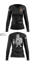 2nd Platoon 1584351 Women's Long Sleeve V-neck Shirt - 21
