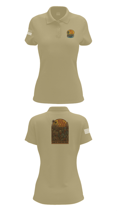 MACARTHUR PARK UNIT 16981211 Women's Short Sleeve Performance Polo  - 90