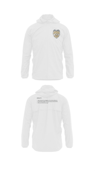 Windbreaker, Wakarusa police, Police, Teamtime, Team time, sublimation, custom sports apparel, team uniforms, spirit wear, spiritwear, sports uniforms, custom shirts, team store, custom team store, fundraiser sports, apparel fundraiser