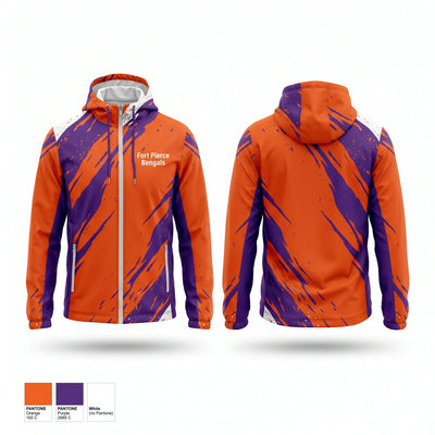Fort Pierce Bengals 63174038 Windbreaker - 1