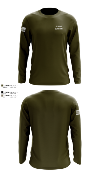 Long Sleeve Performance Shirt, Elsie Fire Department, Fire Department, Teamtime, Team time, sublimation, custom sports apparel, team uniforms, spirit wear, spiritwear, sports uniforms, custom shirts, team store, custom team store, fundraiser sports, apparel fundraiser