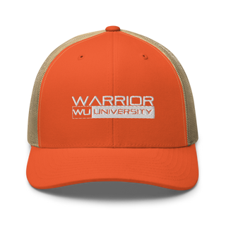 Warrior University Retro Trucker Hat | Yupoong 6606