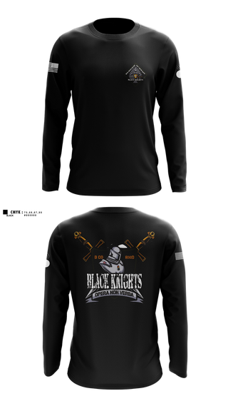 Long Sleeve Performance Shirt, B Co 832nd OD BN, , Teamtime, Team time, sublimation, custom sports apparel, team uniforms, spirit wear, spiritwear, sports uniforms, custom shirts, team store, custom team store, fundraiser sports, apparel fundraiser