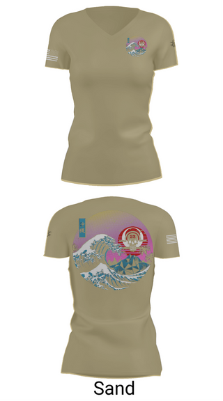 Womens Short Sleeve Vneck Shirt, ODA 1123, , Teamtime, Team time, sublimation, custom sports apparel, team uniforms, spirit wear, spiritwear, sports uniforms, custom shirts, team store, custom team store, fundraiser sports, apparel fundraiser