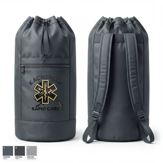 Gear Bag, Kachemak Rapid Care Ambulance, EMS/EMT, Teamtime, Team time, sublimation, custom sports apparel, team uniforms, spirit wear, spiritwear, sports uniforms, custom shirts, team store, custom team store, fundraiser sports, apparel fundraiser