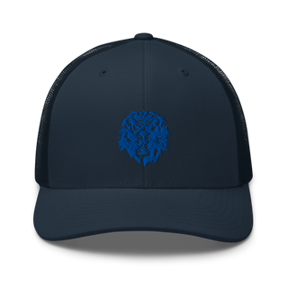 Washington Blue Lions Football 10104839 Retro Trucker Hat | Yupoong 6606