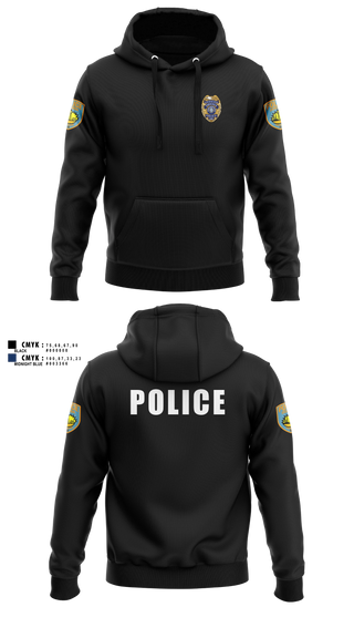 Hoodie, team name, Police, Teamtime, Team time, sublimation, custom sports apparel, team uniforms, spirit wear, spiritwear, sports uniforms, custom shirts, team store, custom team store, fundraiser sports, apparel fundraiser