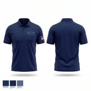Short Sleeve Performance Polo, Cadott Police Department, Police, Teamtime, Team time, sublimation, custom sports apparel, team uniforms, spirit wear, spiritwear, sports uniforms, custom shirts, team store, custom team store, fundraiser sports, apparel fundraiser