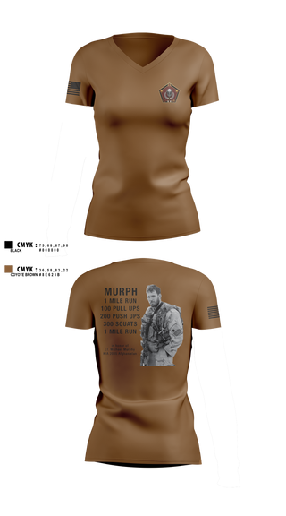 Womens Short Sleeve Vneck Shirt, H2F_1MED_, Army, Teamtime, Team time, sublimation, custom sports apparel, team uniforms, spirit wear, spiritwear, sports uniforms, custom shirts, team store, custom team store, fundraiser sports, apparel fundraiser