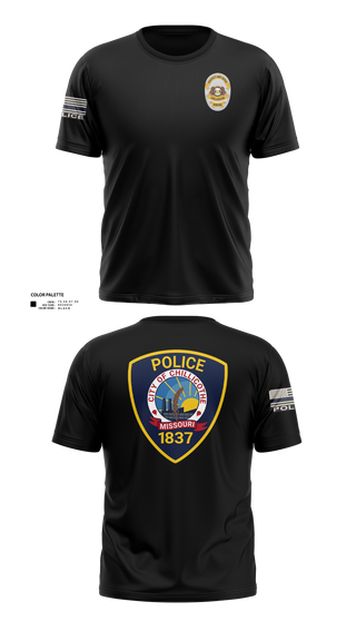 Short Sleeve Performance Shirt, Chillicothe Police, Police, Teamtime, Team time, sublimation, custom sports apparel, team uniforms, spirit wear, spiritwear, sports uniforms, custom shirts, team store, custom team store, fundraiser sports, apparel fundraiser
