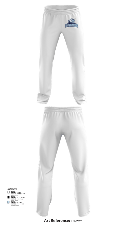 West Orange Mountaineers Basketball 93862172 Sweatpants - 45