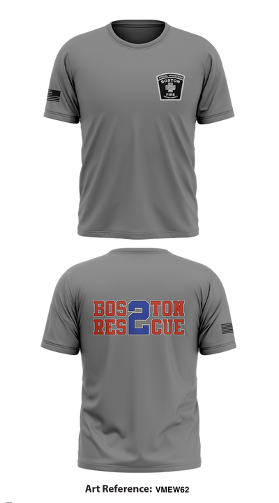 Boston Fire Department 36118843 Short Sleeve Performance Shirt - 5