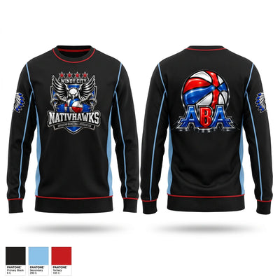 Windy City NativHawks Crew Neck Sweatshirt - 1