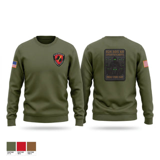 Crew Neck Sweatshirt, 824 Base Defense Squadron, Air Force, Teamtime, Team time, sublimation, custom sports apparel, team uniforms, spirit wear, spiritwear, sports uniforms, custom shirts, team store, custom team store, fundraiser sports, apparel fundraiser