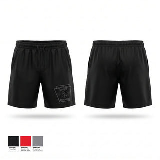 Athletic Shorts With Pockets, Schuylkill County Coroner's Office, EMS/EMT, Teamtime, Team time, sublimation, custom sports apparel, team uniforms, spirit wear, spiritwear, sports uniforms, custom shirts, team store, custom team store, fundraiser sports, apparel fundraiser