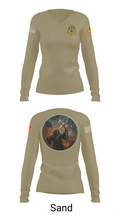 HHB, 31st ADA BDE 93964777 Women's Long Sleeve V-neck Shirt - 97