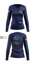 Pathfinders 86005113 Women's Long Sleeve V-neck Shirt - 3