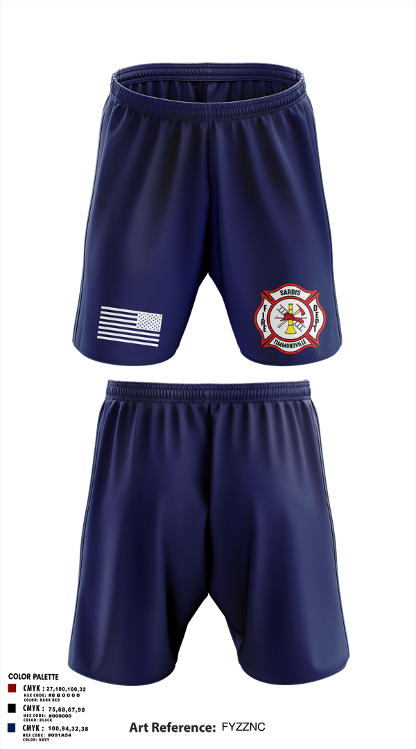 Athletic Shorts With Pockets, Sardis-Timmonsville fire department station 1, , Teamtime, Team time, sublimation, custom sports apparel, team uniforms, spirit wear, spiritwear, sports uniforms, custom shirts, team store, custom team store, fundraiser sports, apparel fundraiser