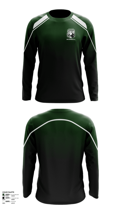 Bridesburg Cougars Athletic Association 5692142 Long Sleeve Performance Shirt 1