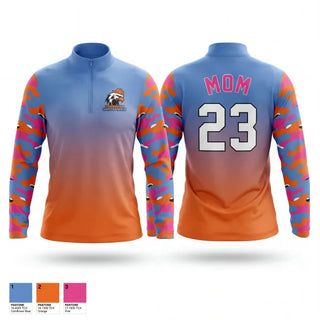 Quarter Zip Jacket, 2Smooth Baseball, Baseball, Teamtime, Team time, sublimation, custom sports apparel, team uniforms, spirit wear, spiritwear, sports uniforms, custom shirts, team store, custom team store, fundraiser sports, apparel fundraiser