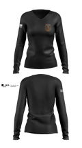 Wellsville TRT 21200750 Women's Long Sleeve V-neck Shirt - 5