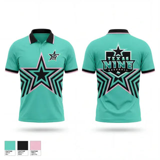Short Sleeve Performance Polo, Texas Nine Elite, Baseball, Teamtime, Team time, sublimation, custom sports apparel, team uniforms, spirit wear, spiritwear, sports uniforms, custom shirts, team store, custom team store, fundraiser sports, apparel fundraiser