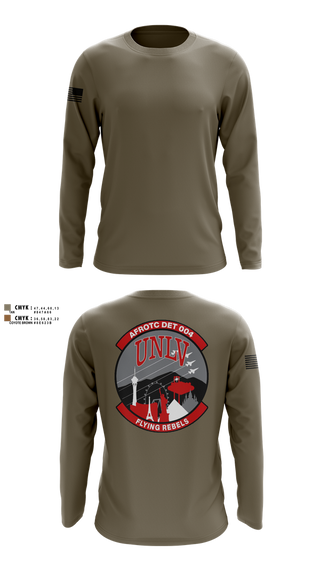 Long Sleeve Performance Shirt, Flying Rebels, , Teamtime, Team time, sublimation, custom sports apparel, team uniforms, spirit wear, spiritwear, sports uniforms, custom shirts, team store, custom team store, fundraiser sports, apparel fundraiser