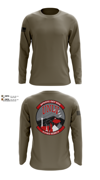 Flying Rebels 5466580 Long Sleeve Performance Shirt 1