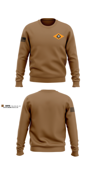 Crew Neck Sweatshirt, Dog Company, Army, Teamtime, Team time, sublimation, custom sports apparel, team uniforms, spirit wear, spiritwear, sports uniforms, custom shirts, team store, custom team store, fundraiser sports, apparel fundraiser