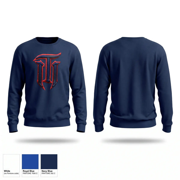 Crew Neck Sweatshirt, TX Monsters, Baseball, Teamtime, Team time, sublimation, custom sports apparel, team uniforms, spirit wear, spiritwear, sports uniforms, custom shirts, team store, custom team store, fundraiser sports, apparel fundraiser